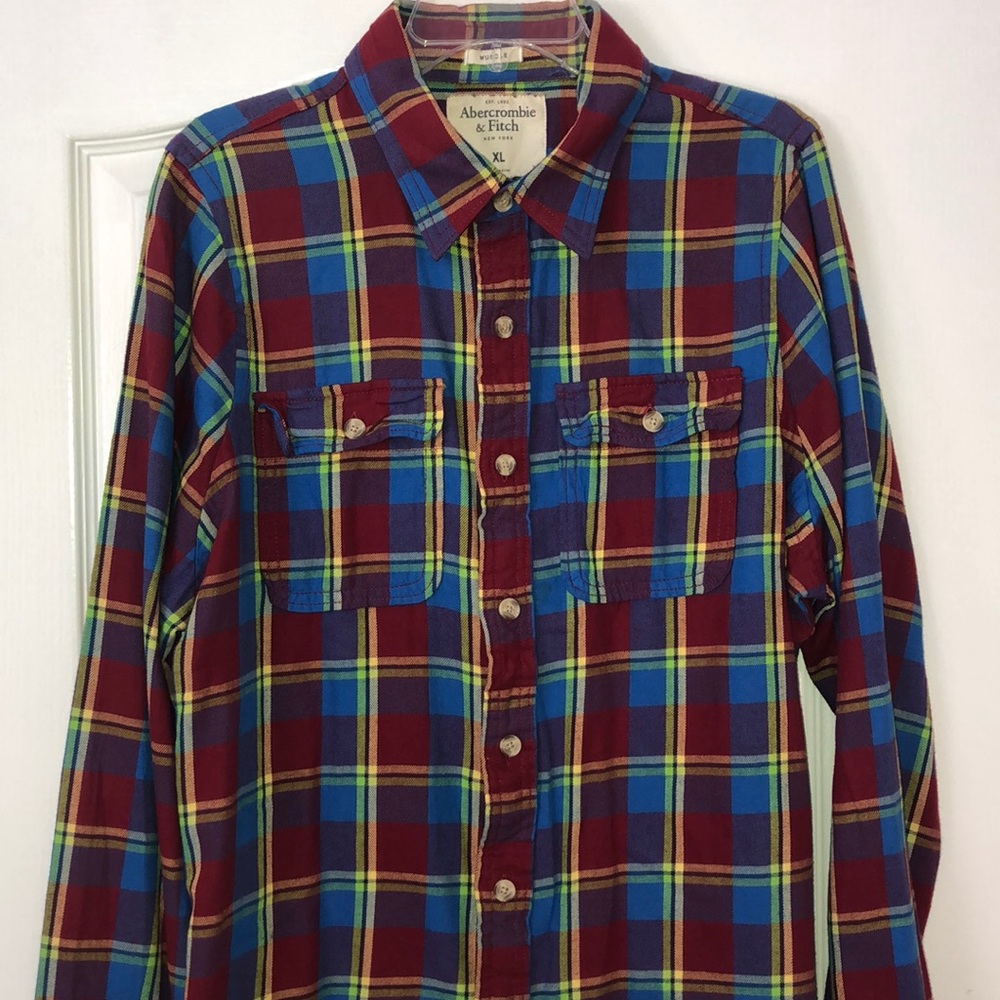 Abercrombie & Fitch men’s flannel (XL)